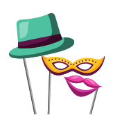 Accessoires pour photobooth 
